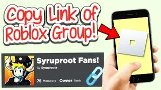 How to Copy Link of Your Roblox Group on Mobile (2024)