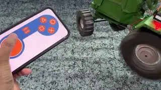 Full Demo - Bluetooth Tractor #hashincludeelectronics #tractor #esp32