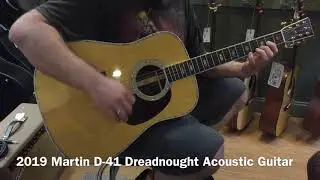 2019 Martin D-41 Dreadnought Acoustic Guitar