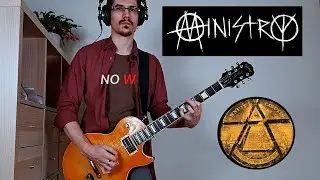 Ministry - No W Guitar Cover