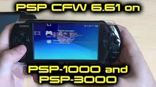 Sony PSP CFW 6.61 on PSP-1000 and PSP-3000