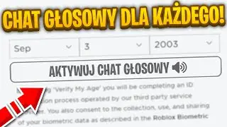 [2023]🎤CZAT GŁOSOWY/VOICE CHAT DLA KAŻDEGO?! | Roblox