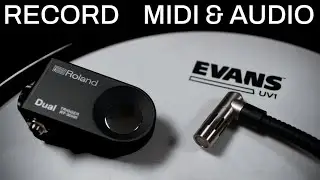 How to Record Midi & Audio Drums