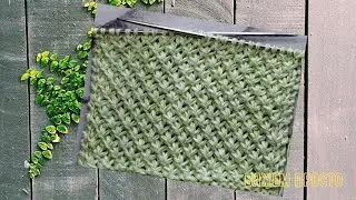 How to knit a universal openwork pattern with Snowflake needles
