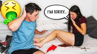 Pooped in the Bed Prank On Fiancé!!