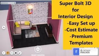 Trying Super bolter 3D for the 1st time || Interior Design of Home