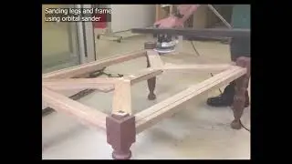 Daniel Irwin's glass top table