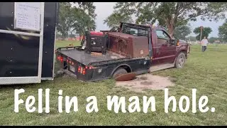 Fell in a Man Hole