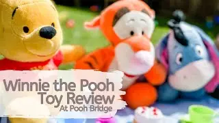 Winnie the Pooh Toy Review and Tea Party at Pooh Bridge