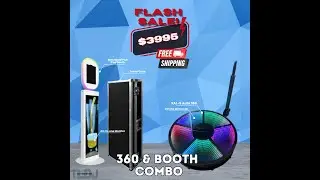 iPad Photo booth and 360 booth combo deal!
