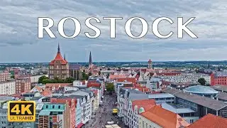 Rostock , Germany 🇩🇪 | 4K Drone Footage