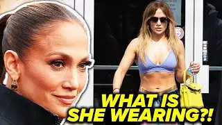 Jennifer Lopez Wears STRANGE Luxury Outfit!
