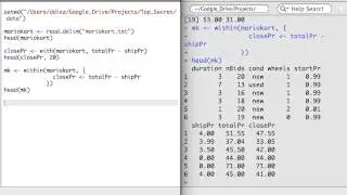 R 3.3 - Access or Create Columns in Data Frames, or Simplify a Data Frame using aggregate()