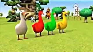 belajar nama hewan dalam bahasa Inggris ditemani bebek warna warni | Eva Nur Aini |