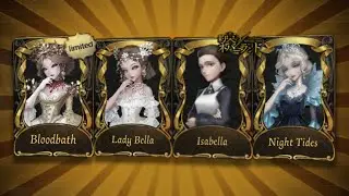 Identity V | ALL BLOODY QUEEN S-TIER SKIN GAMEPLAY!