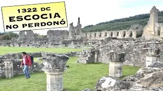 MONASTERIO de 800 años: ROBERT the BRUCE de ESCOCIA pasó por BYLAND ABBEY.