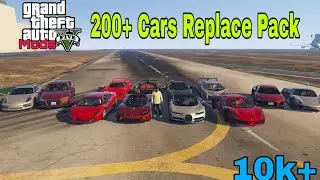 How to Install 200 Car Replace Pack!!! (2022) GTA 5 MODS