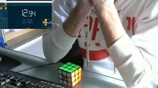 Rubik's cube 12.94 [2nd best]