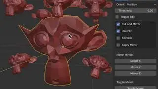 Blender Addon : Auto Mirror [ver2.6 Update]