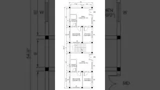 Simple Floor Plan in AutoCAD | Tamil