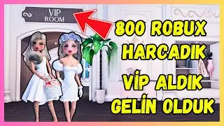 800 ROBUX HARCADIM VİP ALDIM😊AYŞEM ECE ARI💥ARIGİLLER🐝ROBLOX DRESS TO İMPRESS