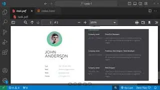 Web Tech: Assignment 1, Question 3 - Bootstrap Web Pages Design Tutorial