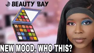 NEW BEAUTYBAY NEW MOOD PALETTE REVIEW AND SWATCHES ON DARK SKIN