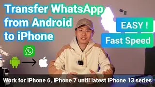 How to transfer WhatsApp messages from Android to iPhone 13- Easy & Useful