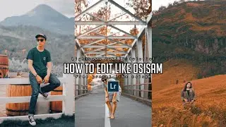How to edit WARM GOLDEN TONE like @osisam - Free preset Lightroom mobile tutorial
