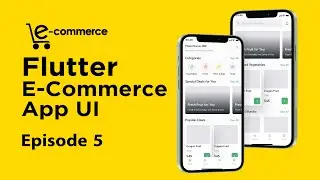 Flutter Complete E-Commerce App UI - Episode 5- Flutter Speed Code with Source Code