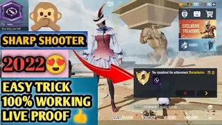 Easy Way To Complete SHARP SHOOTER Achivment | How To Get Deadeye Title In Bgmi & Pubg Mobile