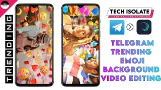 💥 Telegram Trending Emoji Background Video Editing | Telegram Trending Emoji Video Editing in Tamil