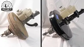 BMW E30 Brake Booster & Master cylinder Restoration | BMW E30 325i Sport Project S1 E3