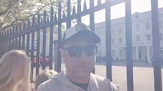 Changing of the Guard ceremony next to the Buckingham palace
