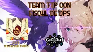 AR55 Derrotando a Regisvid Pyro - TEAM FTP con Barbara support y Fischl como DPS