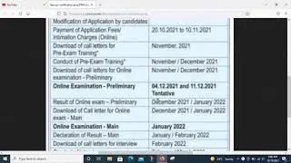 IBPS PO 2021 NOTIFICATION OUT With Exam Dates