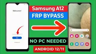 No PC Needed Samsung A12 FRP Bypass || Google Account PROTECTION REMOVED||No Apps Needed|ADB Enabled