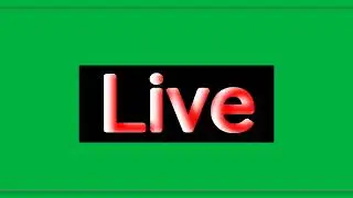 green screen Live animation \\ green screen market