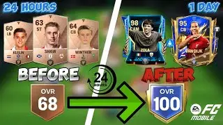 CAN I REACH 100 OVR IN ONE DAY ON A BRAND NEW ACCOUNT?|#fcmobile #eafc