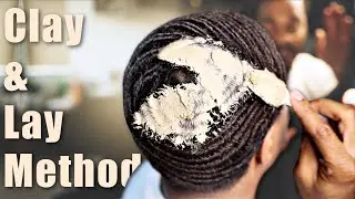 CLAY & LAY METHOD FOR 360WAVES: HEALTHIER  MORE MANAGEABLE SILKIER HAIR!