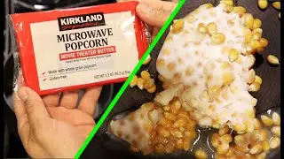 Microwave popcorn hack. Kettle Corn
