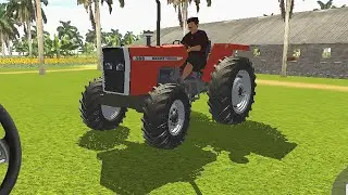 Indian Tractor simulator : Mahindra tractor driving game #tractorgame #indiantractordriving3d