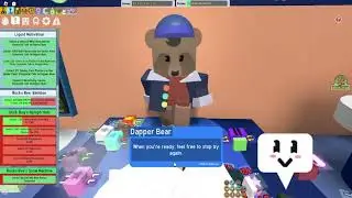 Roblox - Bee Swarm Simulator - Finishing Dapper Bear's Liquid Motivation Quest.