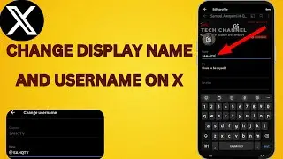How To Change X (Twitter) Username | Change X {Twitter} @ Name & Display Name