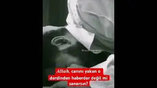 𝑨𝒍𝒍𝒂𝒉, canını yakan o derdinden haberdar değil mi sanarsın?