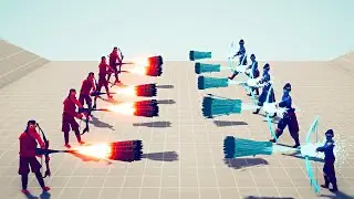 5x vs 5x EVERY GOD TOURNAMENT - Totally Accurate Battle Simulator | TABS
