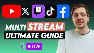 How To EASILY Live Stream Your Podcast [Full Tutorial]