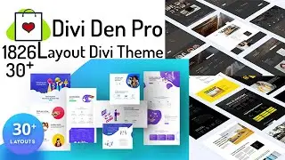 Gratis Download 30 layout Divi Theme dan 1826 Layout Divi Den Pro