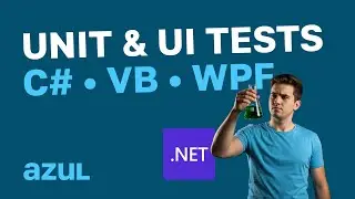 WPF C#/VB - Unit & End-to-End Testing