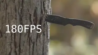 VFX Reference: Slow motion throwing knife